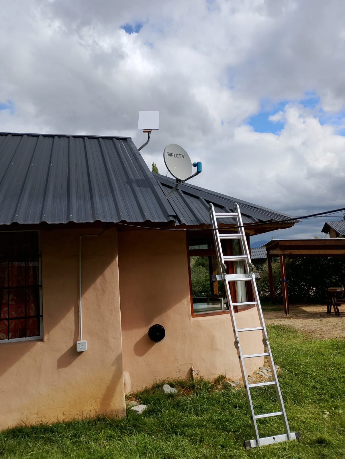 Montaje de Antena Starlink
